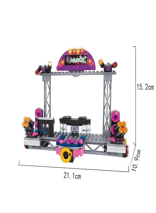 CIRBOX 297 PCS Girls Building Blocks Play Set - Creative Intelligence Brick Toys for Kids | Water Party Theme DIY Assemble Construction Kit for Girls Age 6 - Image 4